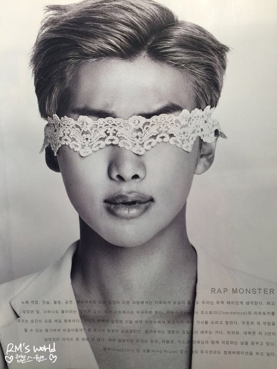 ljnsprince's tweet photo. namjoon, our leader, breaking gender roles https://t.co/fWjd54MusV