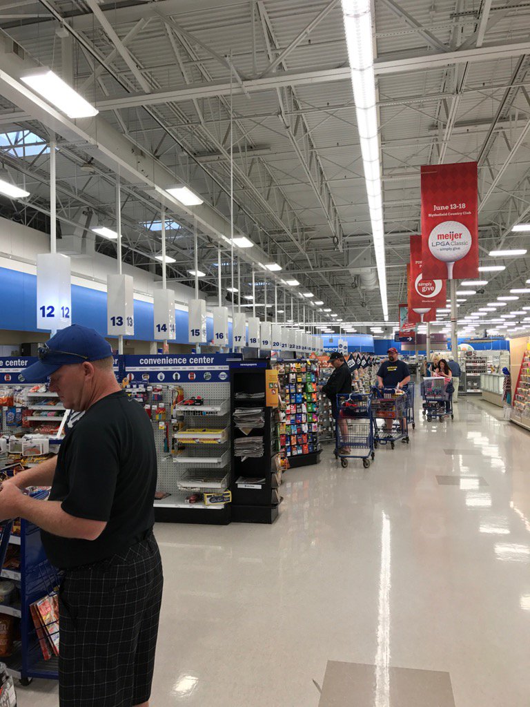 KeJa on Twitter "Nice to have only one attended checkout lane open at