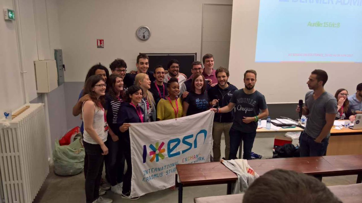ESNFrance's tweet photo. Notre réseau a élu son nouveau Conseil d'administration ! Bravo à tou-te-s et merci à tou-te-s les candidat-e-s ! #AGBesancon https://t.co/ZkgPNGnl4r