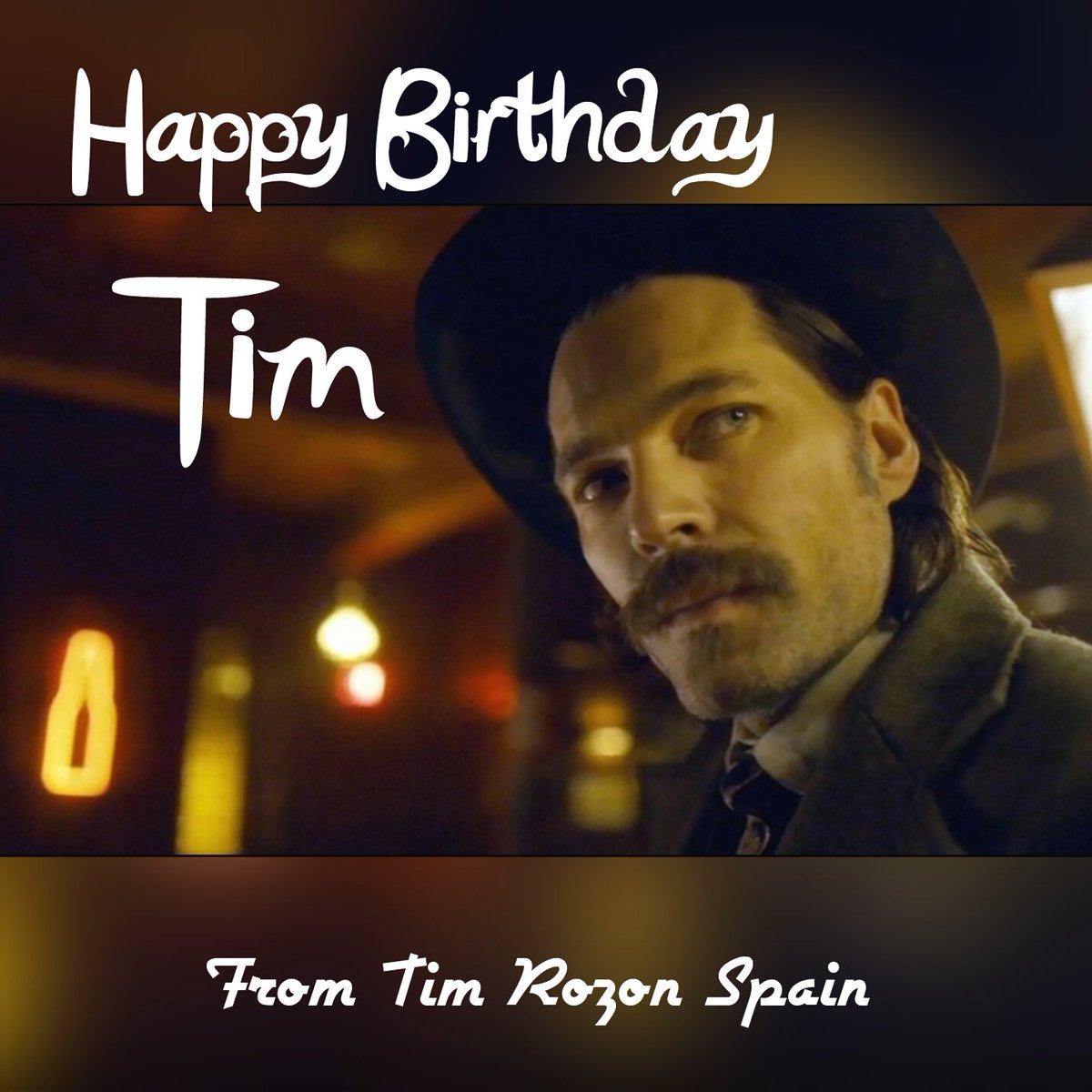 TimRozonSpain's tweet photo. Happy Birthday Tim!! 🎂
I hope enjoy your day! 🎉 https://t.co/Lf0eVvs2Lc