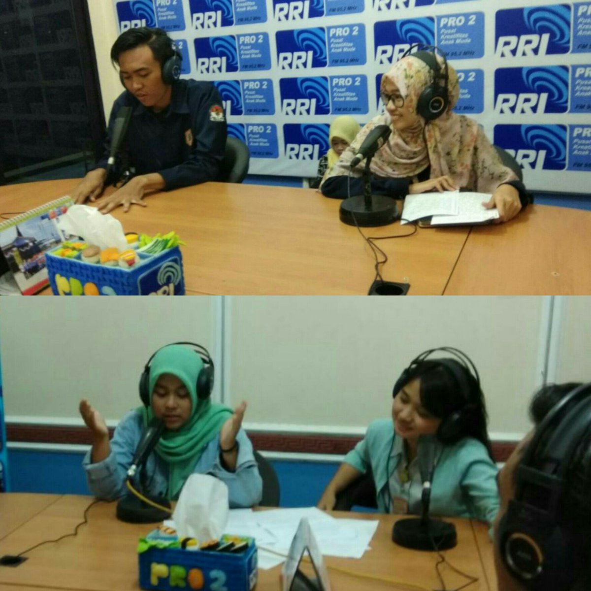 suarakampus_'s tweet photo. Seru bgt ya dialog kita sabtu kemarin bersama Hima PPKN FKIP UNLAM. Jgn bosan buat dengerin trs #Pro2Kampus 95,2 fm @RRI ya sahabat kreatif https://t.co/Ie5vNMkAWs