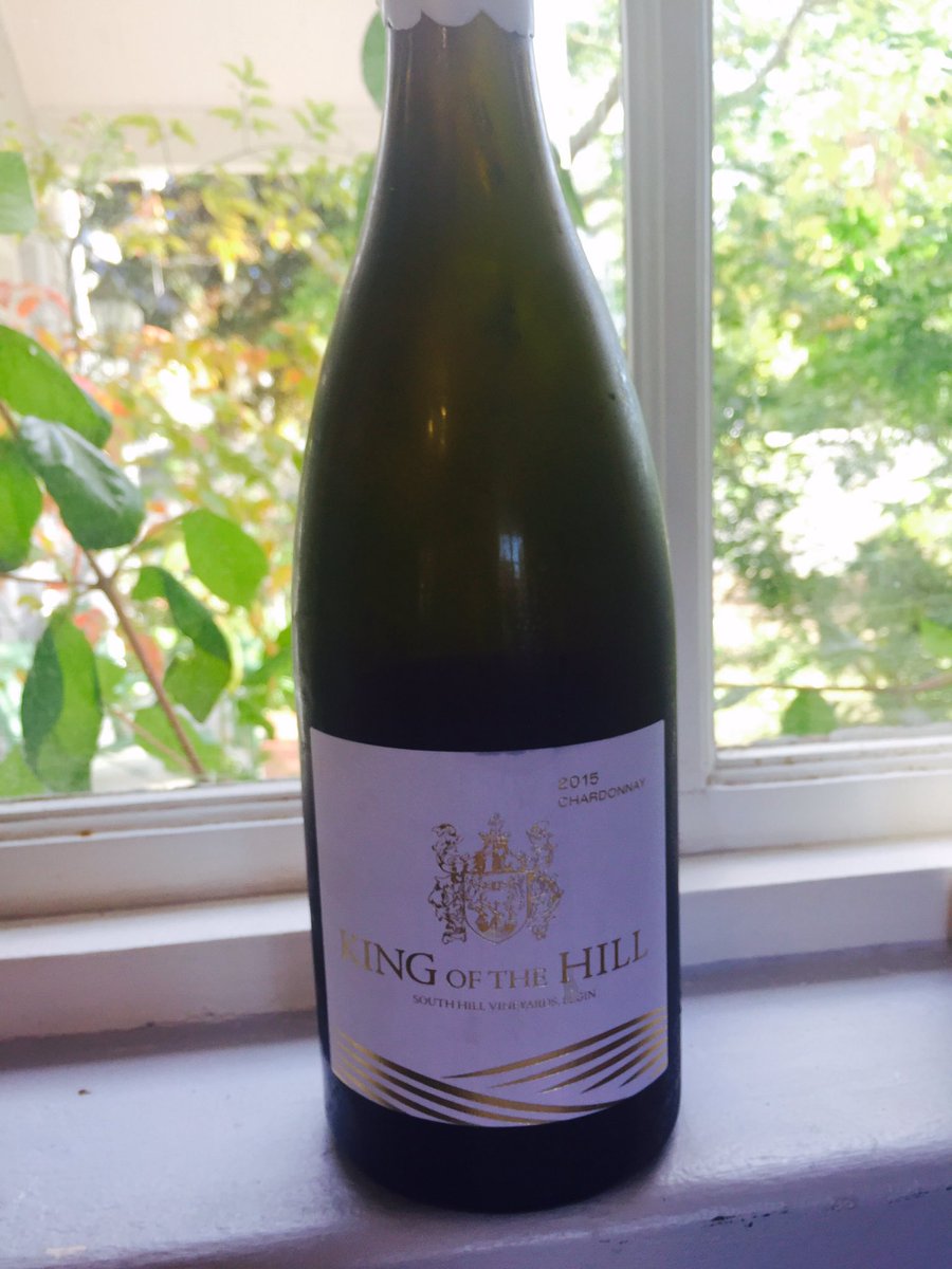 If you love Chardonnay, or not, give <a href="/SouthHillElgin/">South Hill Vineyards</a>  #KingOfTheHill a try it is simply phenomenal #perfection #SundaySipping @WinesofElgin