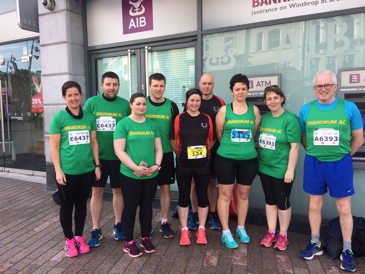 Well done to all Shandrum AC runners today at the <a href="/TheCorkMarathon/">Analog Devices Cork City Marathon</a> so well organised and lovely course.