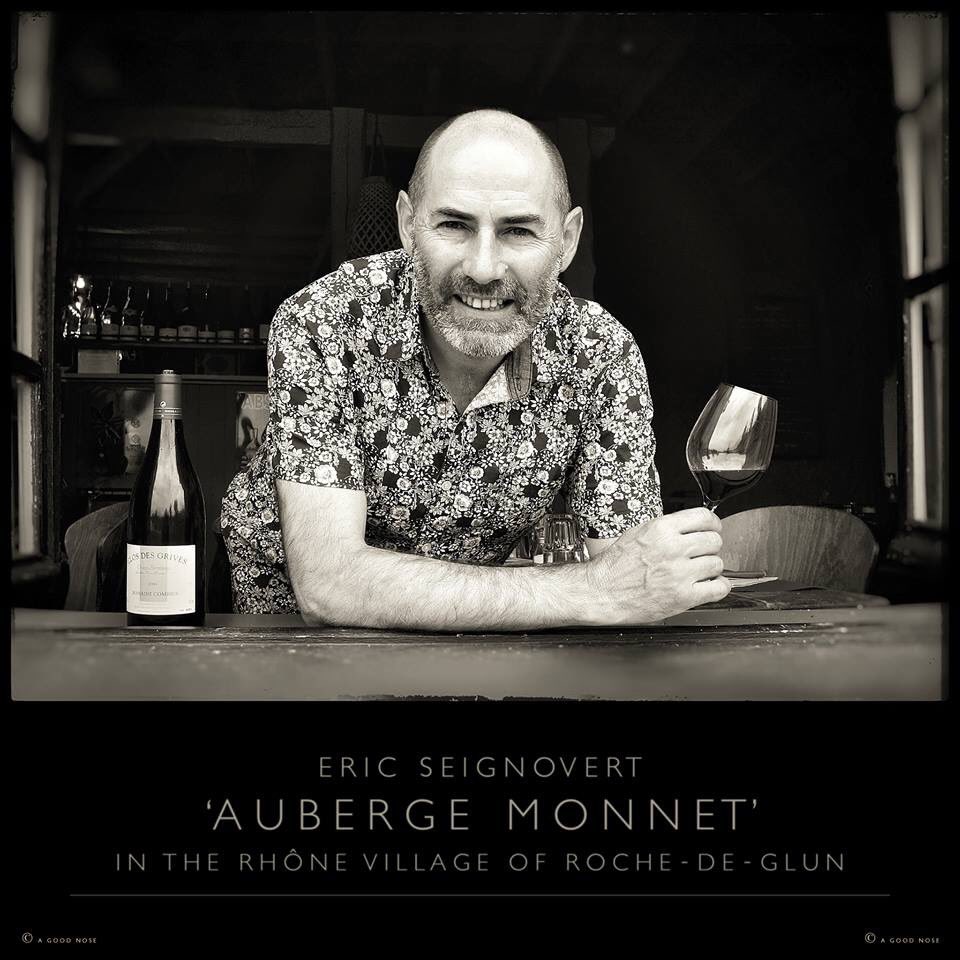 agoodnose's tweet photo. #DomaineCombier #ClosdesGrives 2009 is scarcer than hen's teeth, but Eric has some in his fab cellar at #AubergeMonnet in the Rhône valley https://t.co/H0cHqKX3Ie