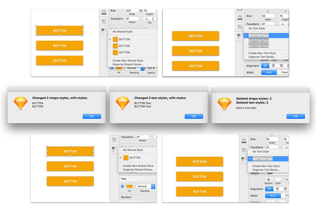 uilearn's tweet photo. Bring back sanity into your life! This plugin helps you identify and remove duplicate styles https://t.co/KkCD7qEvb1 #sketchapp https://t.co/nj4KezvqlW