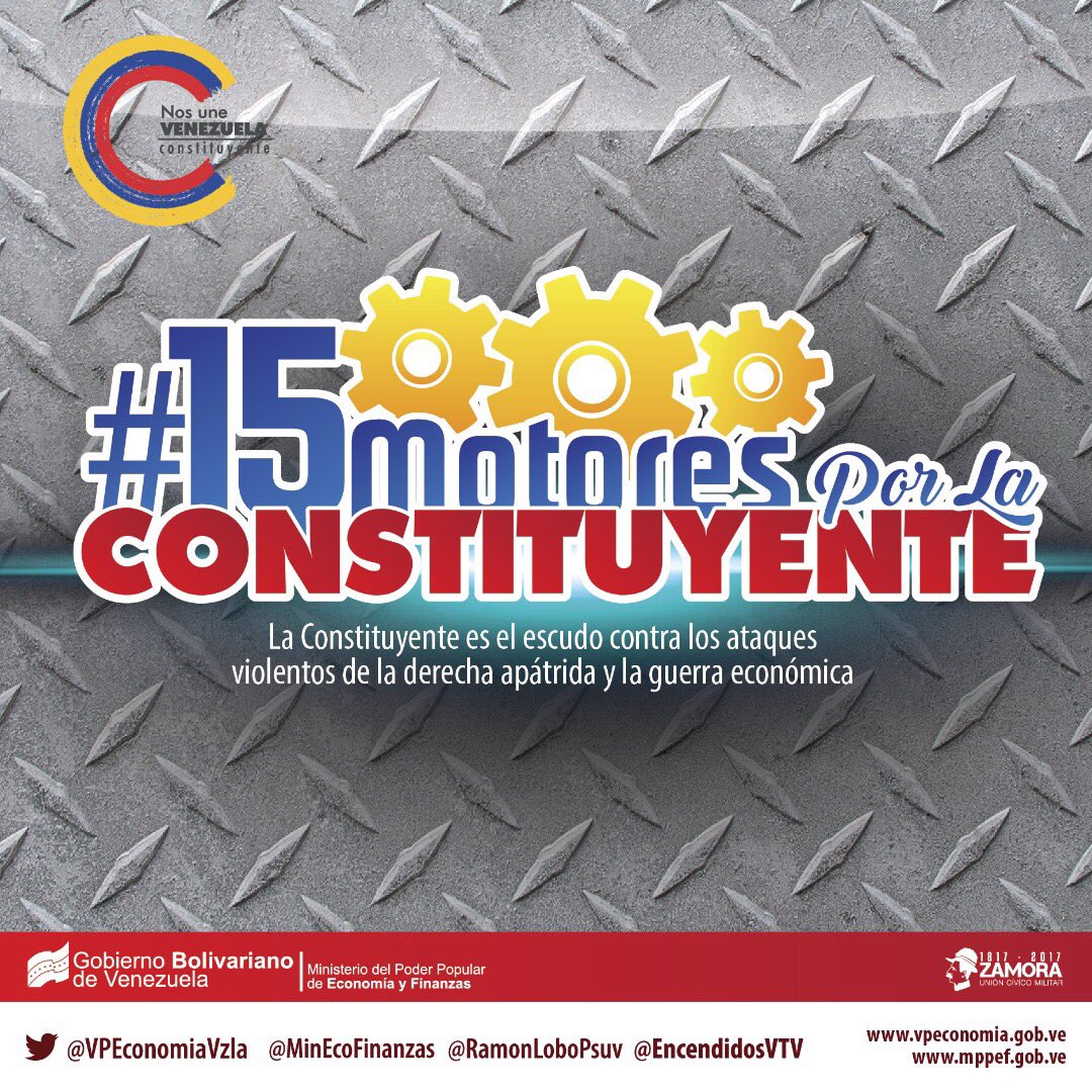 BDT_VE's tweet photo. #15MotoresPorLaConstituyente Para lograr La Paz que Venezuela se merece. @NicolasMaduro @TareckPSUV @SecretariaCNEP #PostulateConstituyente https://t.co/aNCC3q7IlJ