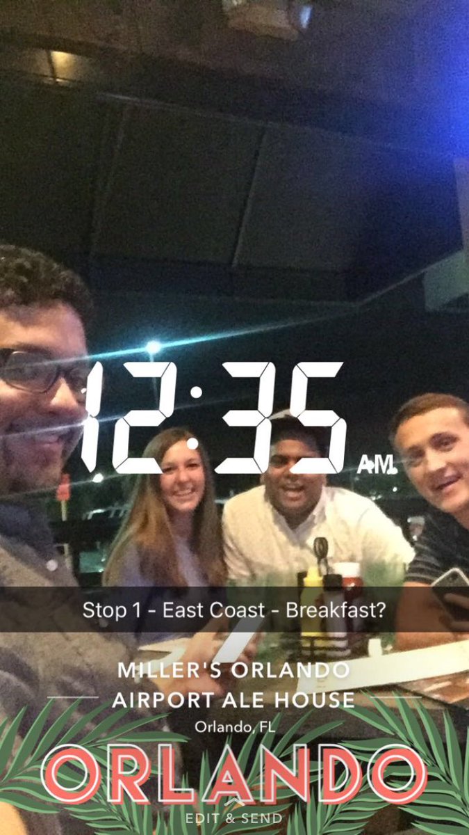 S_ryas's tweet photo. Coast-to-coast on our very first @SouthwestAir adventure! #CampusReach https://t.co/O0uxbyGrlA