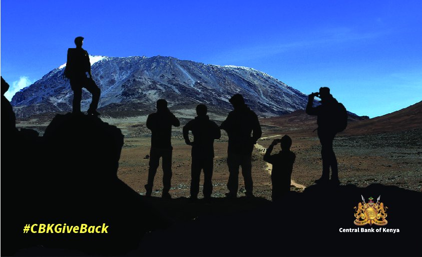 CBKKenya's tweet photo. #CBKGiveBack #RoofofAfrica #ClimbForKizito https://t.co/VxvTq5NCkN https://t.co/Yzy8NSCROl