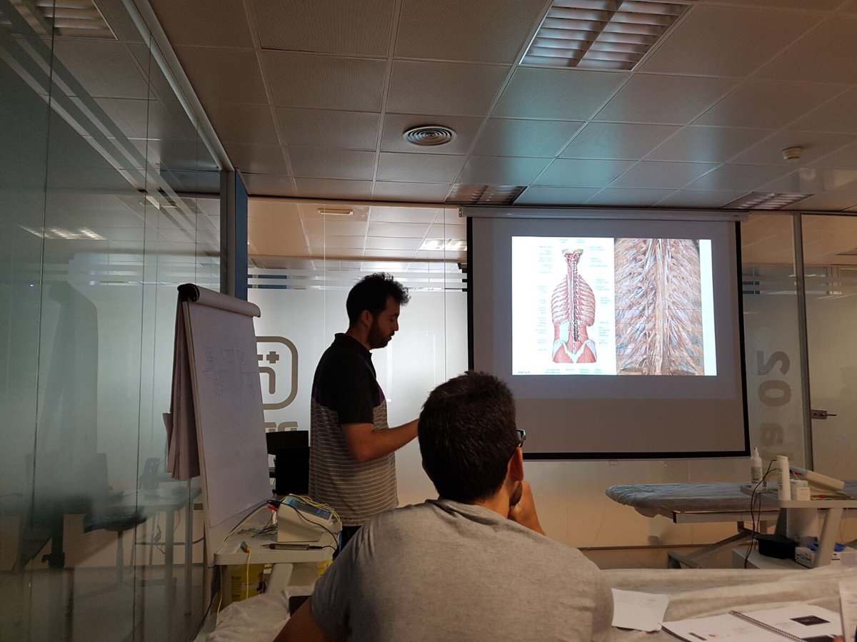 NeuroMPercut's tweet photo. Hoy ha finalizado 1º sem #laformacionmascompleta #avanzada #neuromodulacion con @FisioOceano @MVClinic #multifidos #ramomedial #facetarias https://t.co/iZyiTEf9iI