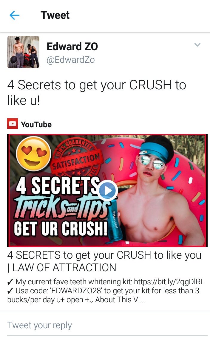 EdwardZoFanpage's tweet photo. Great video gotta try these tips and tricks soon lmao😂😻 #Edwardzo https://t.co/dkhtBFFcZV