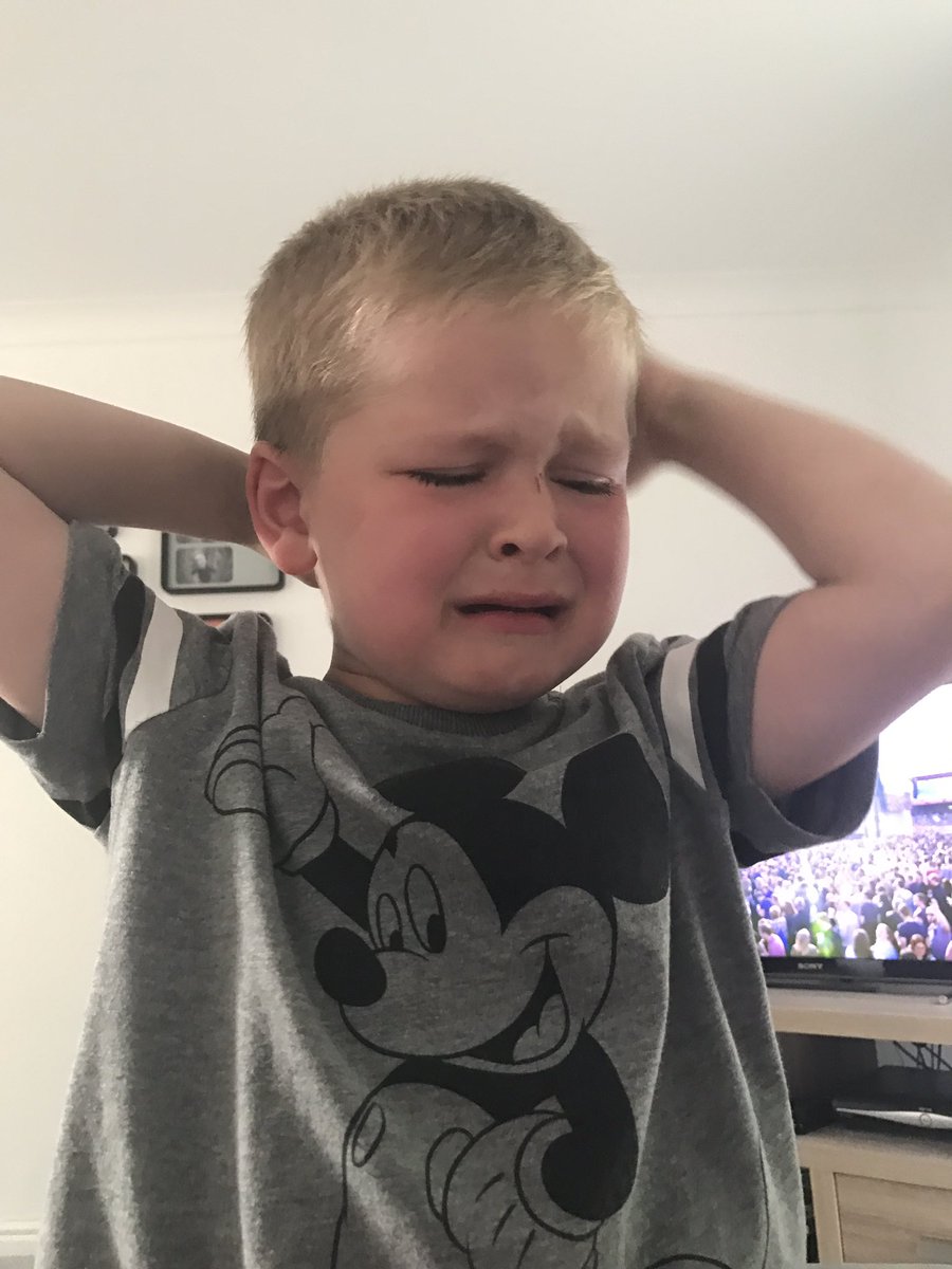 Sarah_Payne's tweet photo. When your 5year old is inconsolable that he can't go to see @eltonofficial at Portman Rd #EltonTour #helovesmusic https://t.co/YUjJPVKabf
