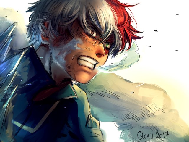 QuirkEraser's tweet photo. Best anime fight of the year by far. https://t.co/eERJUzQeKT