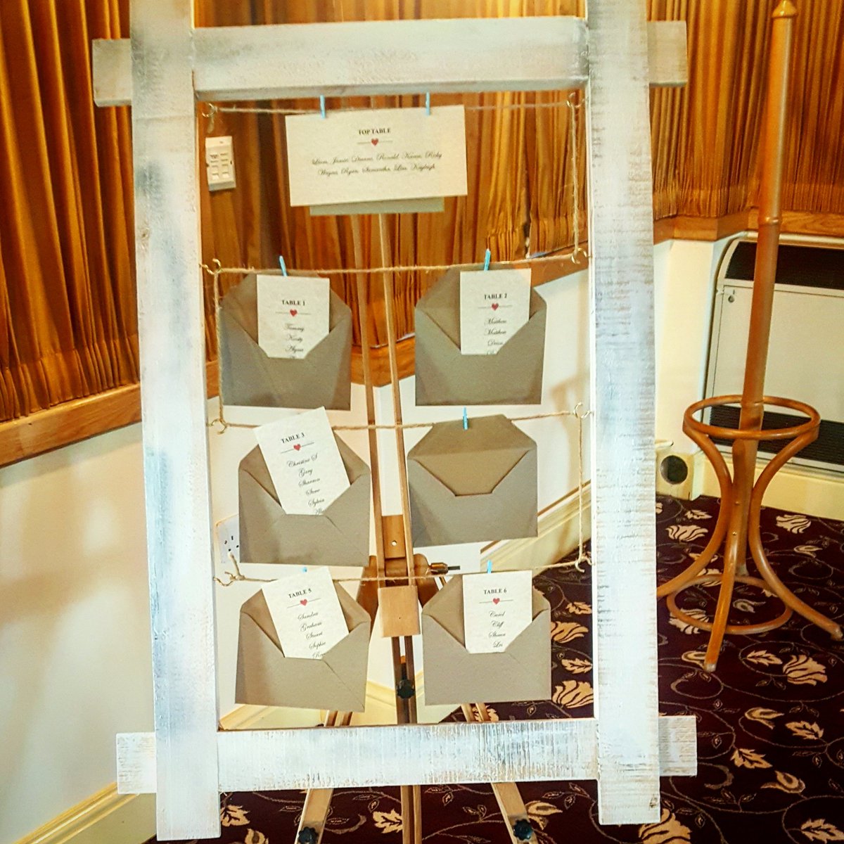 CartsConfetti's tweet photo. Amazing day yesterday at the @hbcountryhotel. For the Clarkson/Atkinson #Wedding.

#weddings #weddinghire #tableplan #bispoke #celebration https://t.co/0HKQBtI121