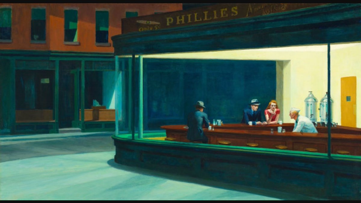 ditherer_df's tweet photo. @robinince Edward Hopper "NightHawks" https://t.co/JURyamFKUl
