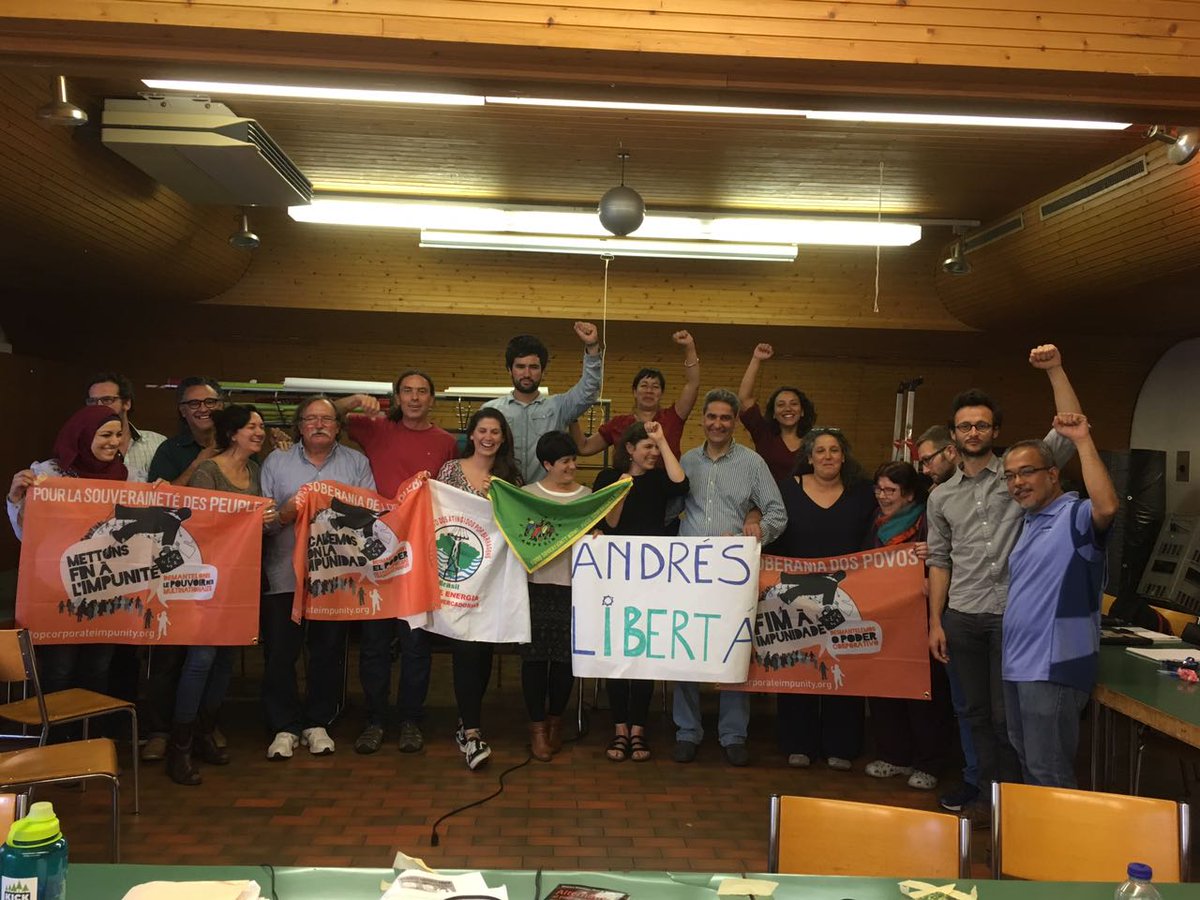 Inspiring weekend in Geneva with movements from all over the world preparing a #BindingTreaty to #StopCorporateAbuse
See you in October!