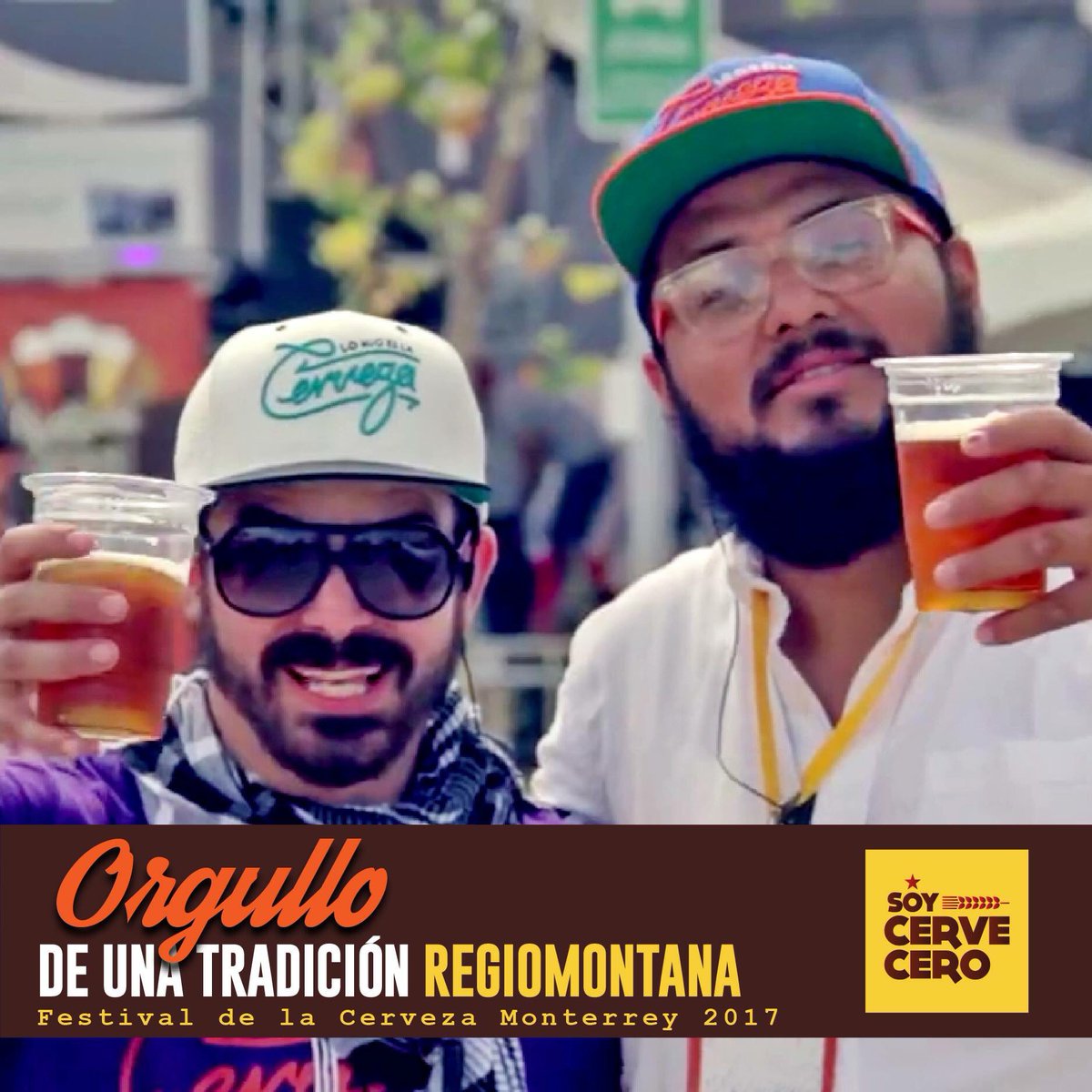BeerFestMty's tweet photo. ORGULLO DE UNA TRADICIÓN REGIOMONTANA. Este 30 de Junio y 1 de Julio dilo con orgullo, ¡SOY CERVECERO!

#BeerFestMty https://t.co/WL2Z3EtX6E