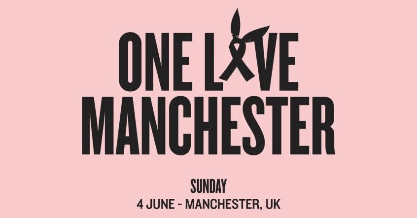 sophka_'s tweet photo. #OneLoveManchester #WeStandTogether #YoutubeLive @ArianaGrande @MileyCyrus https://t.co/uvri1OWcOw