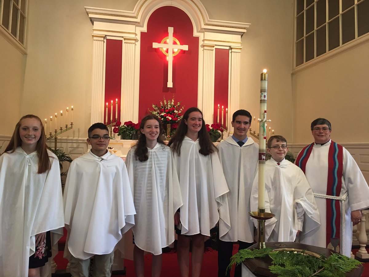 ELC_Norwood's tweet photo. Congratulations to the 6 young men and women of Emmanuel who were confirmed today! #elca #NEsynod https://t.co/qTCXfKsQat