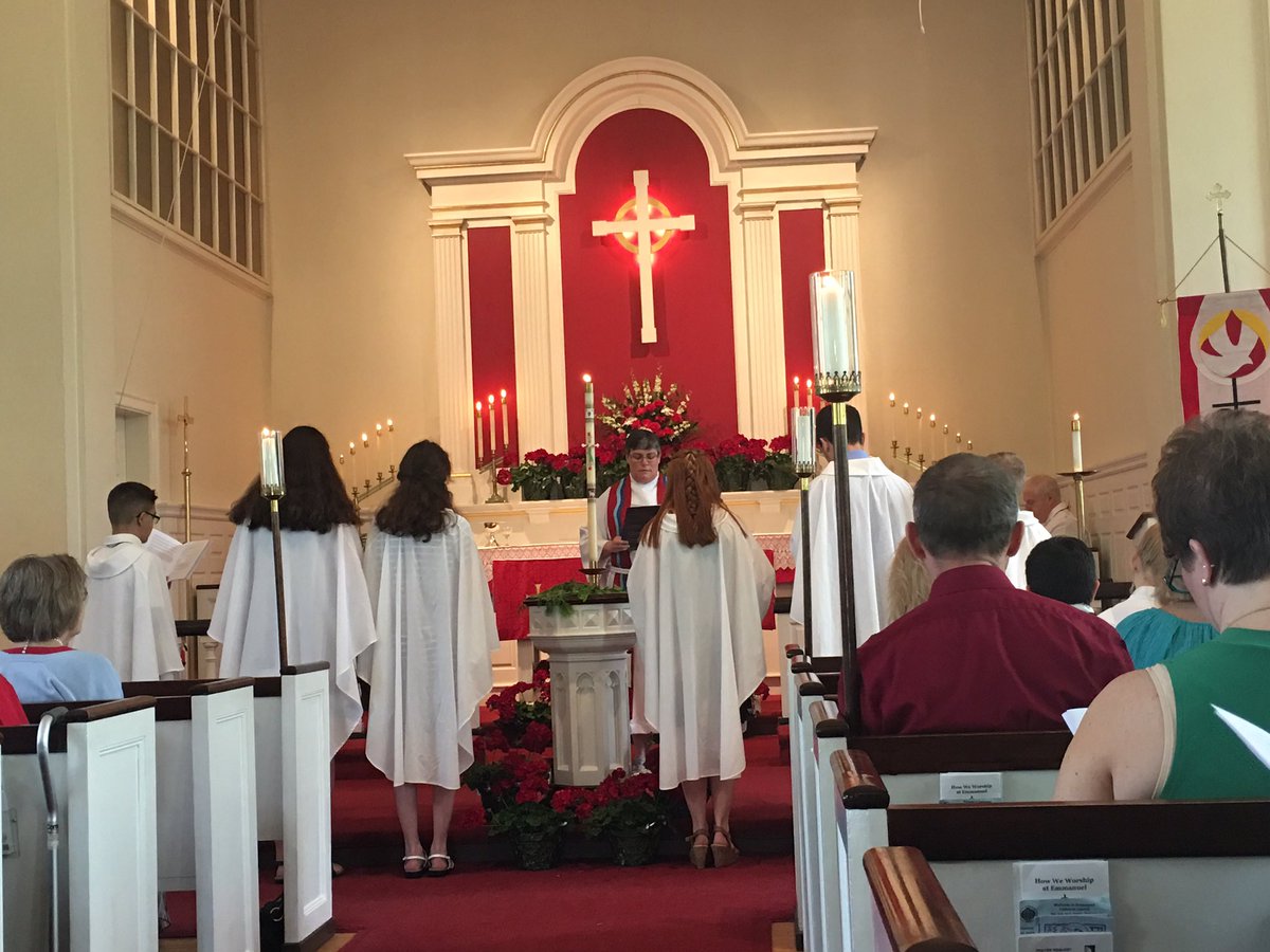 ELC_Norwood's tweet photo. Congratulations to the 6 young men and women of Emmanuel who were confirmed today! #elca #NEsynod https://t.co/qTCXfKsQat