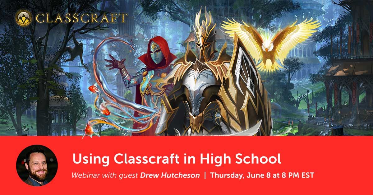 classcraftgame's tweet photo. Teachers! Join our webinar on Thurs, June 8 on "Using Classcraft in High School" with @sciencehutch! Register: https://t.co/mdBWEk8jsu #STEM https://t.co/mnAXQCQToL