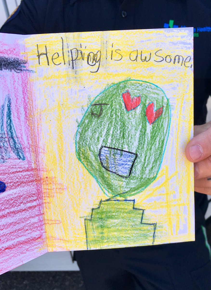 EHS_Alberta's tweet photo. Thanks @HAS_LRSD! These amazing cards were created for #YourEMS South Zone practitioners. Truly appreciated! #psweek2017 @ParamedicChiefs https://t.co/Yebv7V5yqd