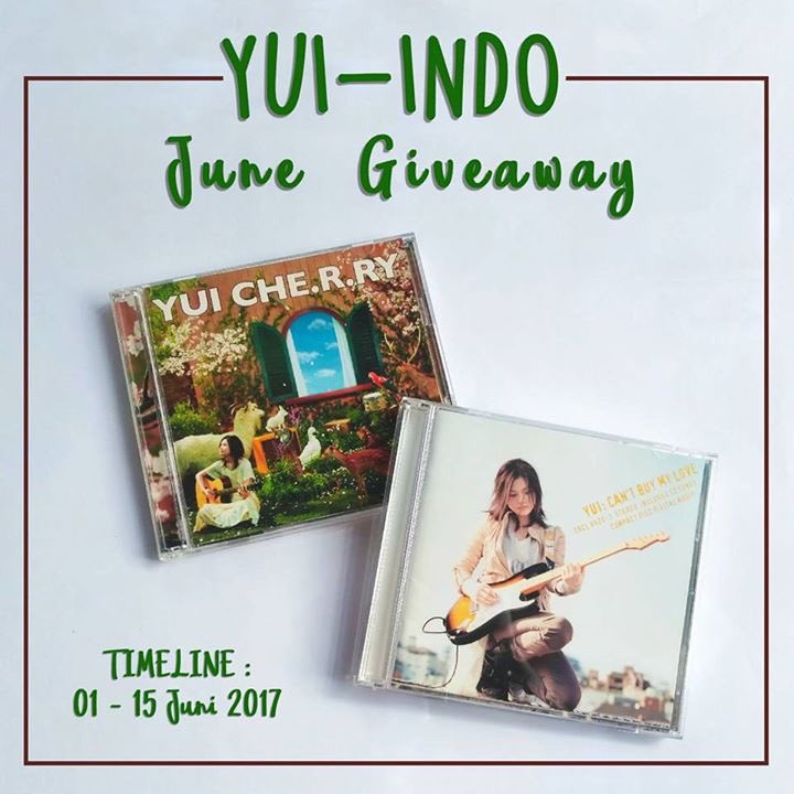 Mau CD Original YUI dibawah ini? Cara nya follow akun Instagram kami ya di <a href="/idYUILovers/">YUI-indo</a>