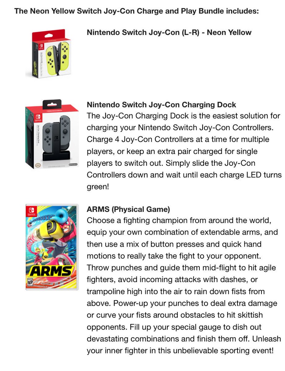 arms nintendo switch gamestop