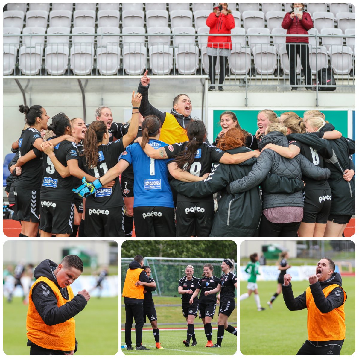 haflidib's tweet photo. Ein af ástæðunum fyrir frábæru gengi Þórs/KA í sumar er þjálfarinn. Donni er með alvöru passion fyrir þessu.  #fotboltinet https://t.co/u6RJ42xbdN
