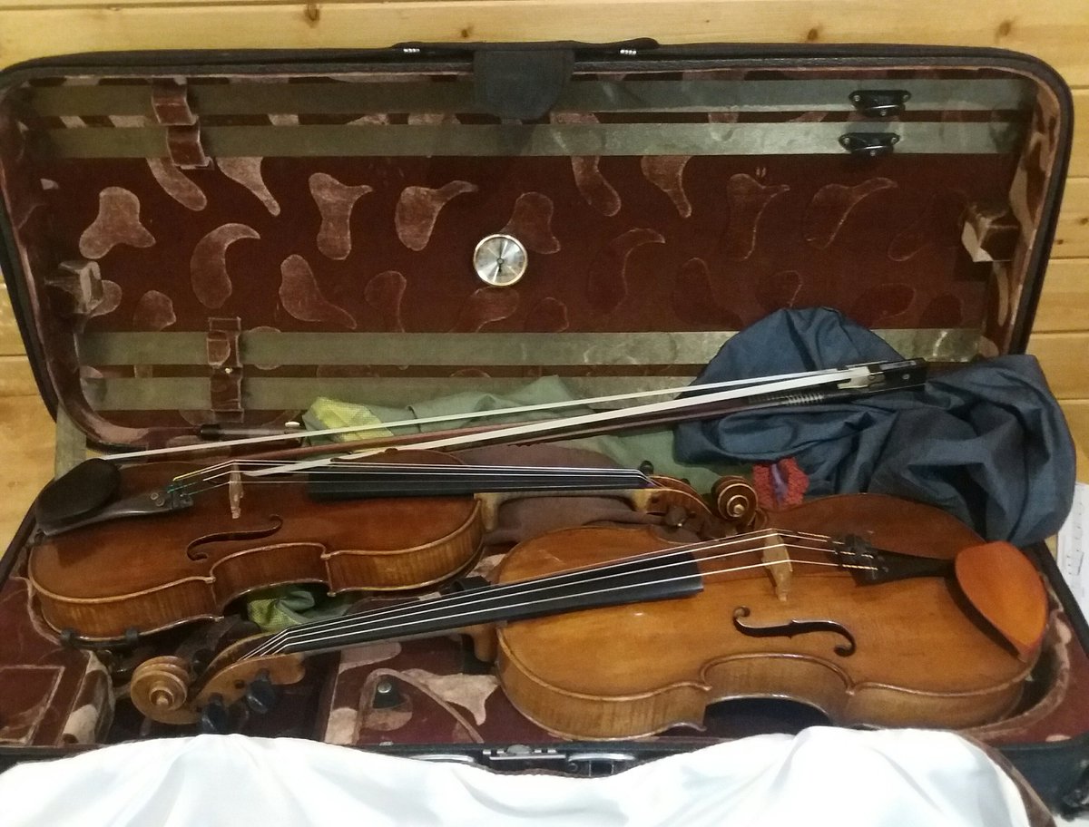 tetstweets's tweet photo. @MarryatPlayers Dvorak Terzetto on violin followed by Trout 5tet on viola! Let's go! #doublebill https://t.co/mHrURXZRXU