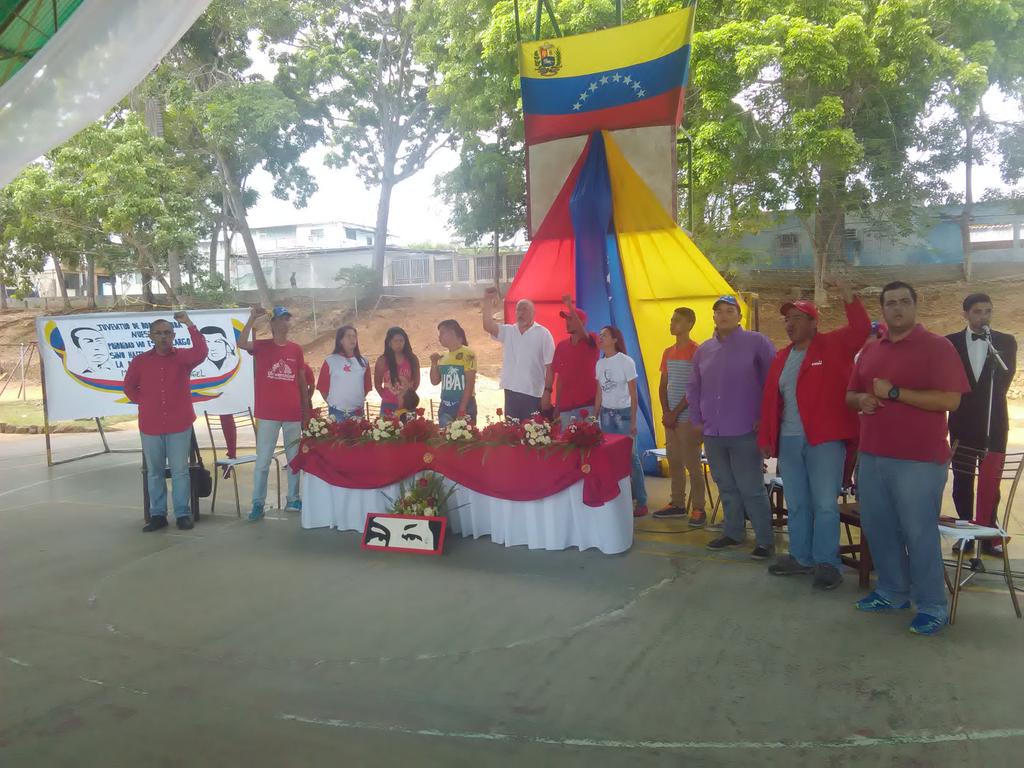 JorgeAntequer14's tweet photo. Conmemoración de batalla de Ponemesa con la Juventud Robert Serra municipio Rafael Rangel https://t.co/d4I2Z0kHOT