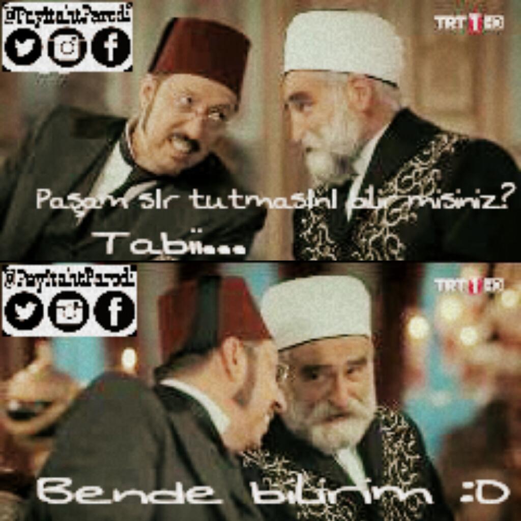 PayitahtParodi's tweet photo. + Sır tutmasını bilir misiniz?
- Tabii..
+ Ben de bilirim :D

Seyhülislamdan Mahmut Pasa'ya ders!
#PayitahtParodi https://t.co/jbbqhYAwU8