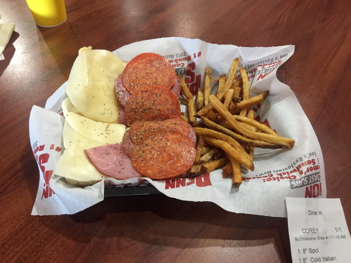 coachcorywelch's tweet photo. It's official, @bhucks17 and I have established our summer tradition! #sundaysubs https://t.co/c2q0ir0rkk