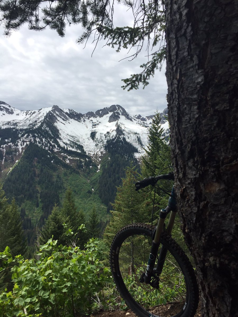 VictoriaKarmali's tweet photo. Coal town I like you, you're different. #bikeoutside #ferniestoke #mountains #forest #rideoutside @TourismFernie https://t.co/qJVPi1aYZz