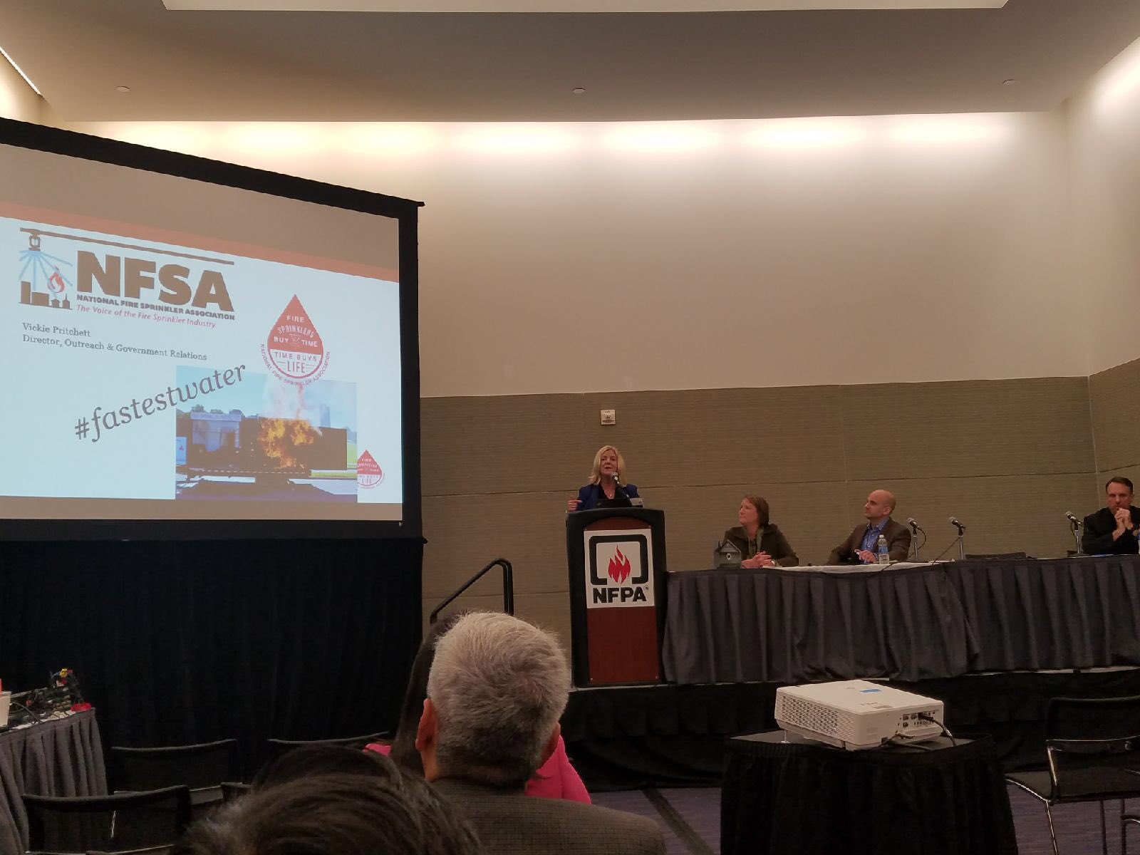 NFSA on Twitter "vickiep4 talks fastestwater nfpa conference https