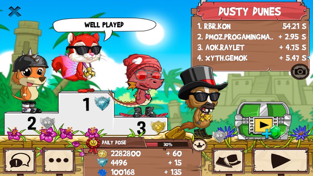 Kon_Azhar's tweet photo. All those guys just got washed #funrun2 #ProGamingMaster #Raylet #gemok https://t.co/XEwUcIK1bT