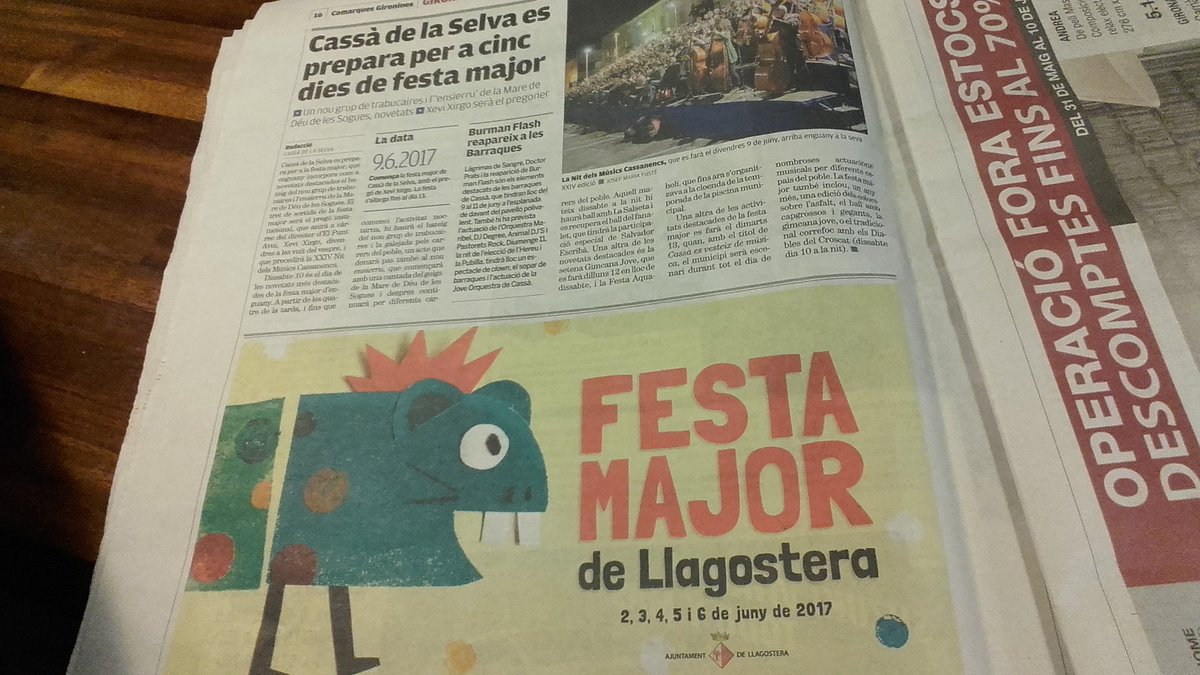 jordiclarac's tweet photo. Què és això? Quin tipu de notícia és això? el de comunicació de Cassà s'ha marcat un tantu #FMLLAGOSTERA @cassadigital https://t.co/2y7AuW7cKi