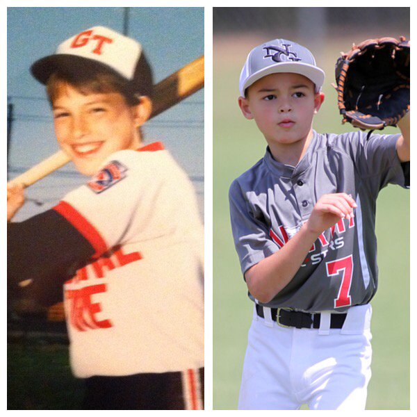 #PlayBall 11 yr old Little League glamour shot. Haha. Now I get to watch this Stud get after it! #generaltire