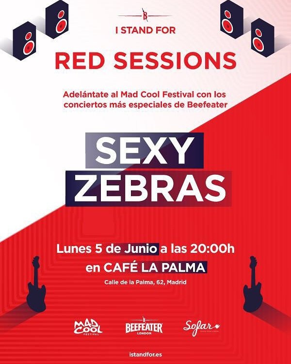 SexyZebras's tweet photo. 🚨MADRIZ! MAÑANA #RedSession con @beefeatergin_ES. Consigue una invitación en nuestro instagram o fb! https://t.co/OdkJnkaqVH