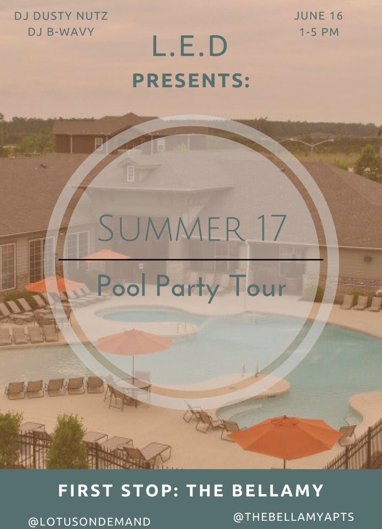 DJB_Wavy's tweet photo. We getting lit all summer. Make sure yall come out!!
#Summer17 #PoolPartyTour #B.Wavy https://t.co/mHsg5Ki7gZ