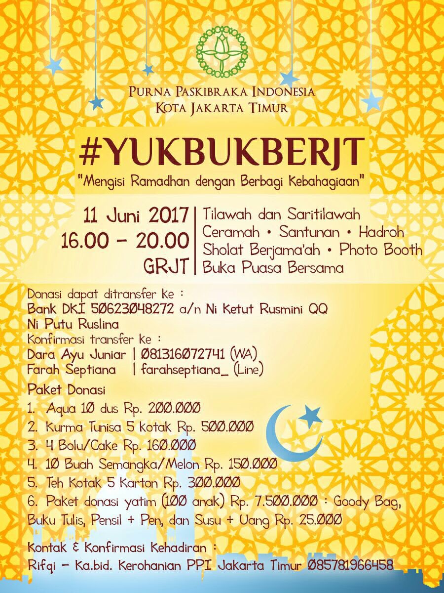 BUKA BERSAMA PASKIBRA JAKARTA TIMUR