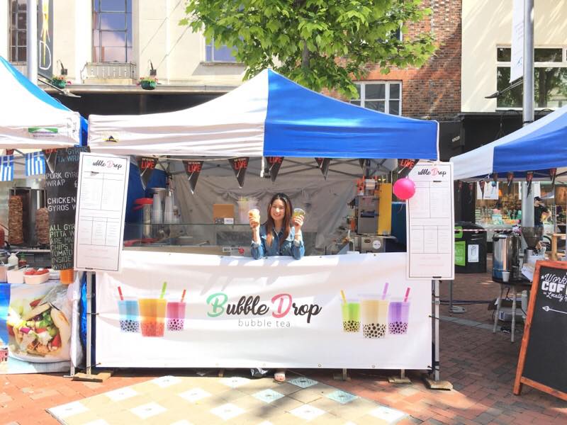 bubbledropuk's tweet photo. Good morning Reading! What a glorious setting. Today we are at 'Eat Reading live' on Broad Street :) #bubbledropuk #bubbledrop #bubbletea https://t.co/Lh4GYMMEpf