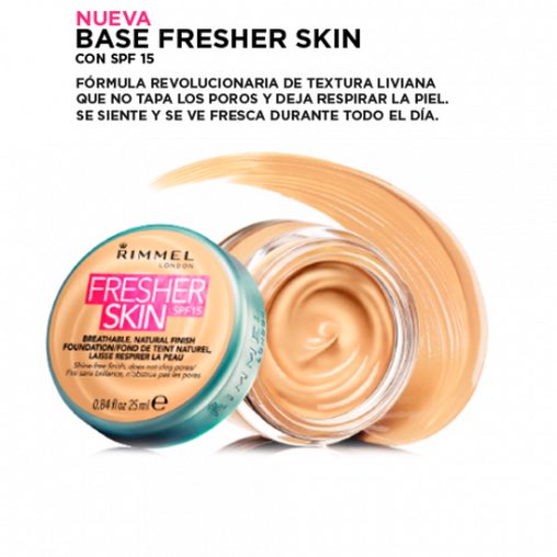 SomosEquipoNO's tweet photo. #INFOluxury Fresher Skin Foundation, la nueva base de Rimmel London
#makeup #tendencias2017 #rimmellondon #fresherskin https://t.co/y3Di6ZNWBn