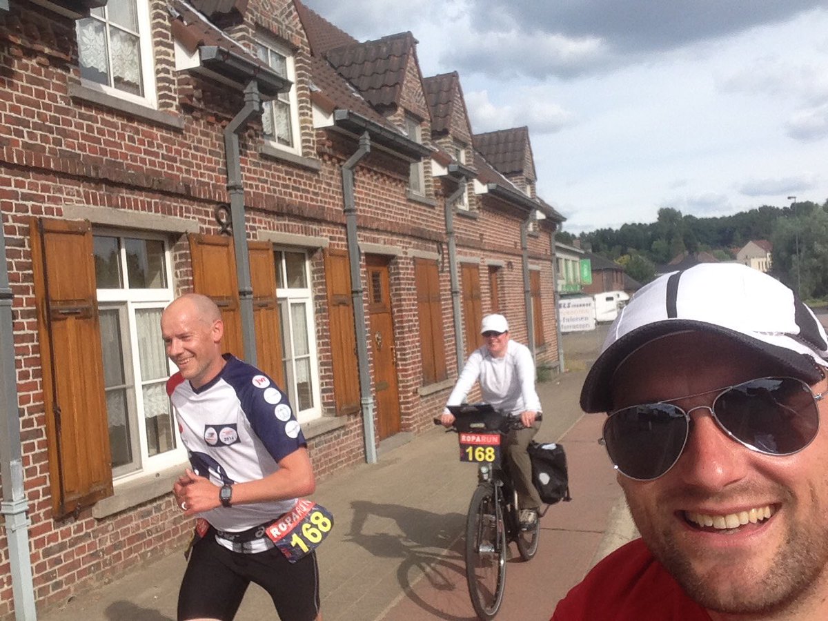 NNo2caNNcer's tweet photo. Filip on fire #roparun2017 #team168 https://t.co/SLcGQeXVQJ