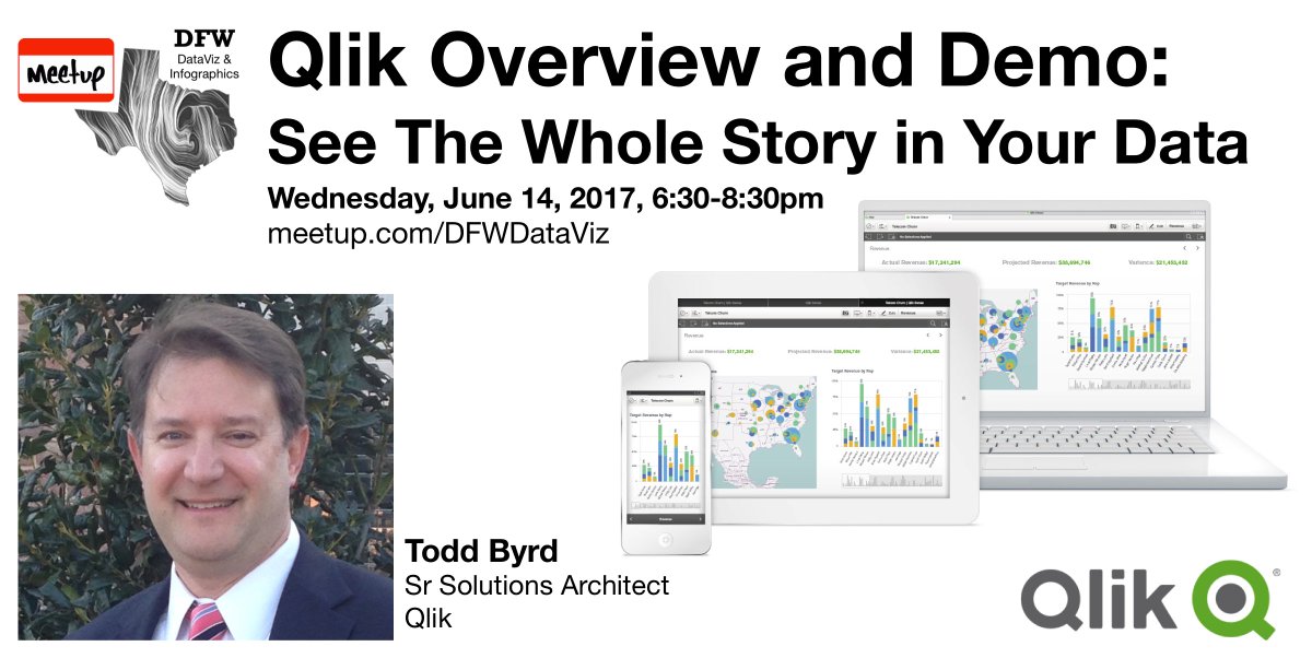 InfoNewt's tweet photo. If you’re in TX, join us June 14th in Plano for a QLIK demo: See the Whole Story in Your Data #DFWDataViz @qlik https://t.co/BmQpFhwGEM https://t.co/WYRswliSRY