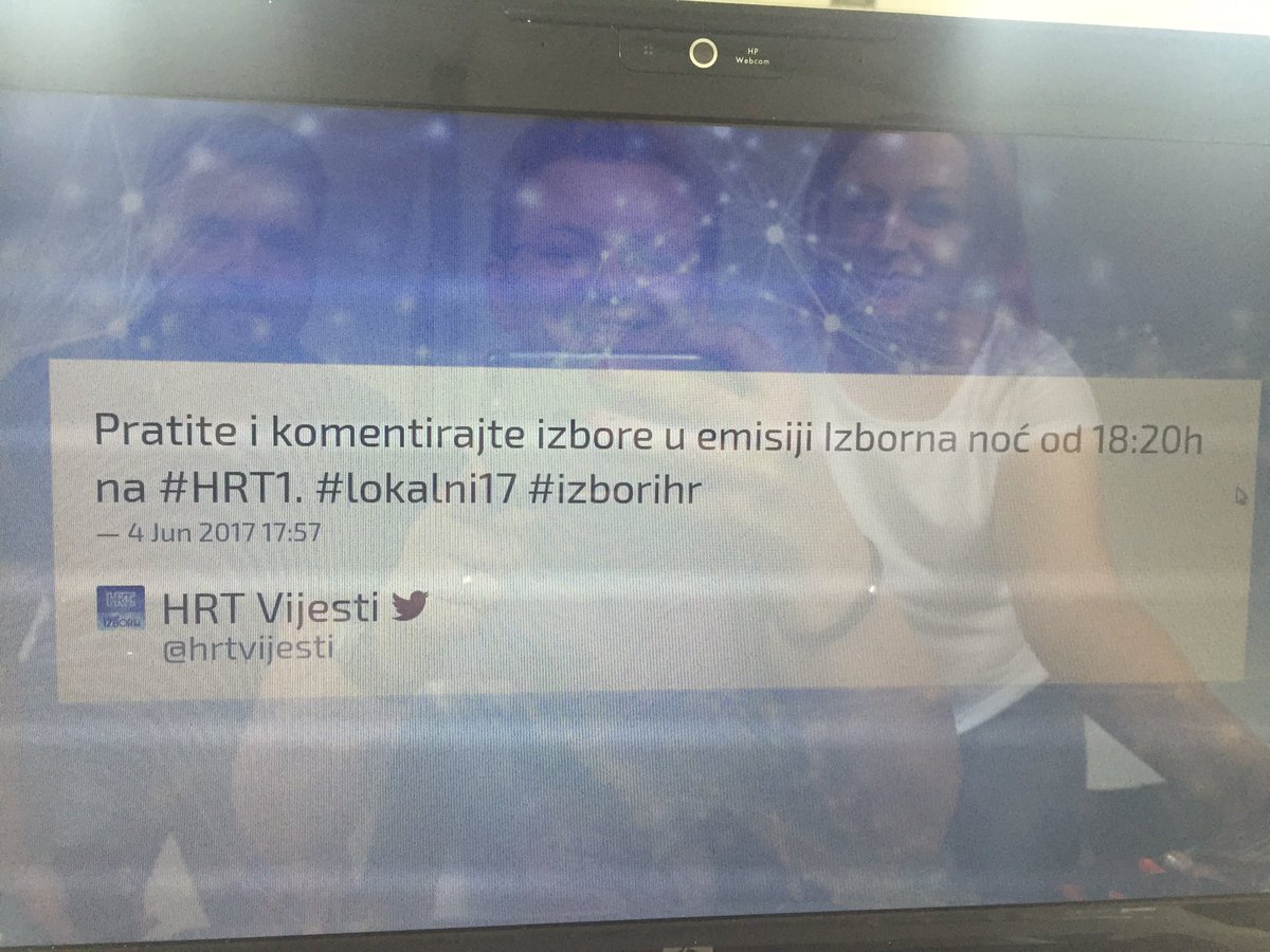 U izbornoj noći s vama će komunicirati i pratiti vaše tvitove <a href="/iduic/">Igor Duic</a> <a href="/akeglovichorvat/">Ana Keglovic Horvat</a> i <a href="/majadr/">Maja</a> Twitter zid je spreman! #lokalni17 #izborihr