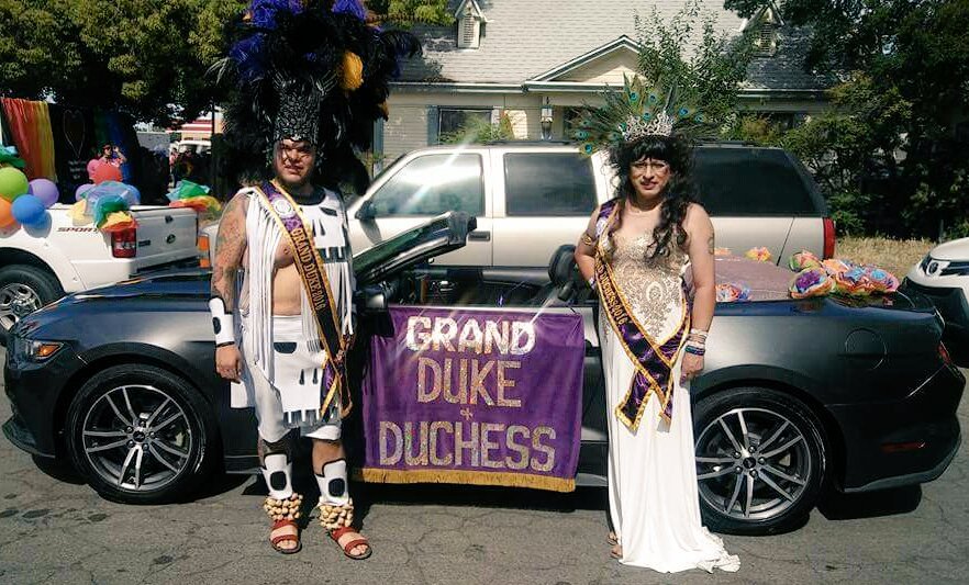 leonv93703's tweet photo. I am current Imperial Dove Court de Fresno Grand Duchess 2016 Rocio de la Rosa with Grand Duke 2016 Nick Moore Sanchez https://t.co/gMkfwEnhis