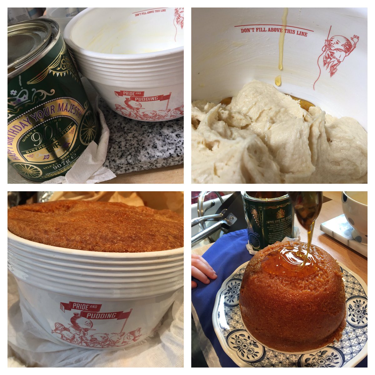 rhubarb2rhubarb's tweet photo. Family lunch today & request for #SyrupPudding so which bowl to use @RegulaYsewijn of course! https://t.co/FXGWZrD7Fc