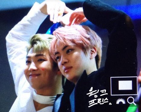 voguecypher's tweet photo. it's like bts always ignores jin's half heart bc they know only namjoon is his other true half #btsweek https://t.co/0uJmkHxuUS