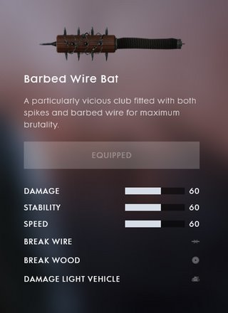 Ben8D8over's tweet photo. OK, let´s do another BARBED WIRE BAT Giveaway 😎
Retweet and follow to enter. I´ll draw the winner at the night of June 7th. I wish you luck😀 https://t.co/e3GylXhioN