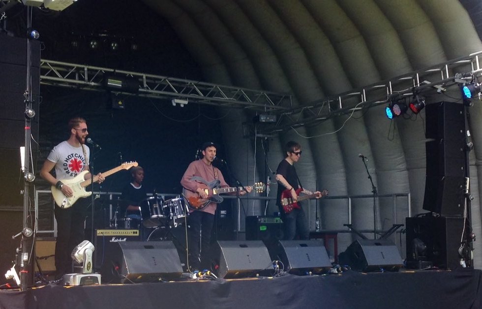 JoeAndPeace's tweet image. We had a fantastic time performing at Down By The Riverside Festival! @DBTRFest Can't wait to see you all again next year!